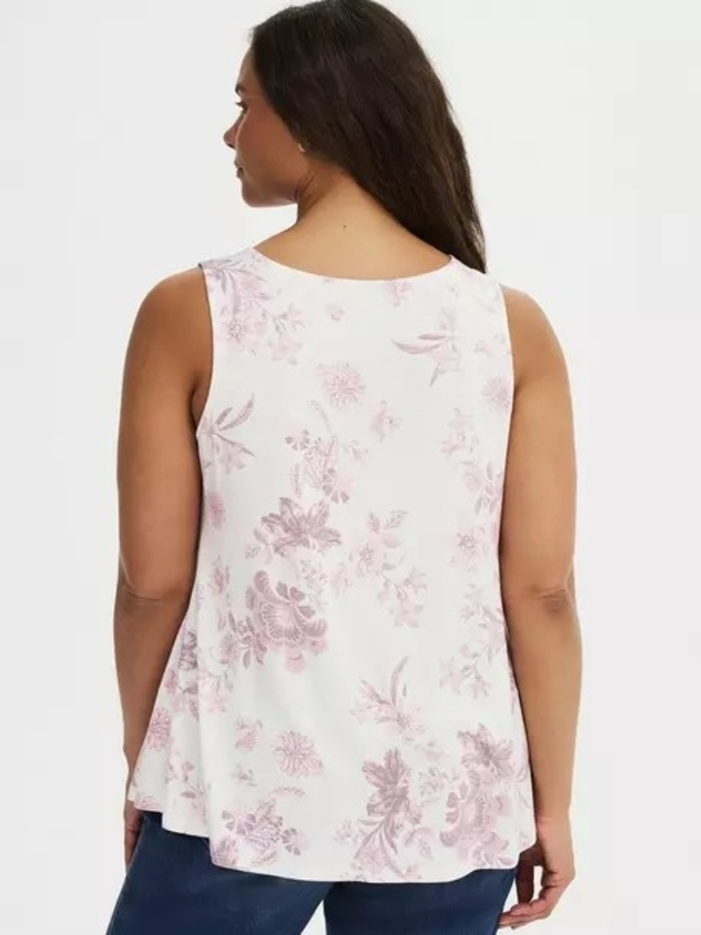 Nwot Torrid Size 2x Supersoft Slub V-Neck Fit N Flare Top - Picture 2 of 8
